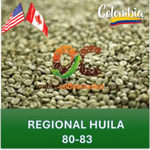 GREEN COFFEE - Huila to USA - CANADA regional commercial 80-83 x 60 KG **Shipping included**