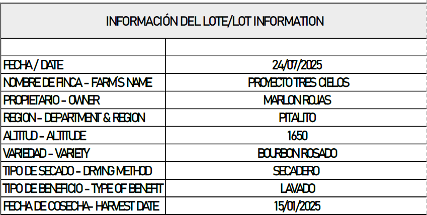 GREEN COFFEE - Huila to UNITED KINGDOM VARIETY PINK BOURBON SCAA 86 x 60 KG **Shipping included** - Imagen 3